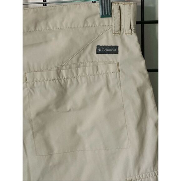 Columbia Battle Ridge II shorts size 36 tan khaki omni-shade - Picture 5 of 10